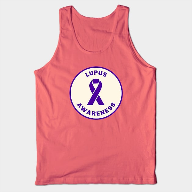 Lupus - Disability Awareness Tank Top by Football from the Left